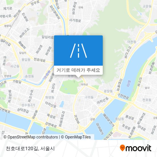 천호대로120길 지도