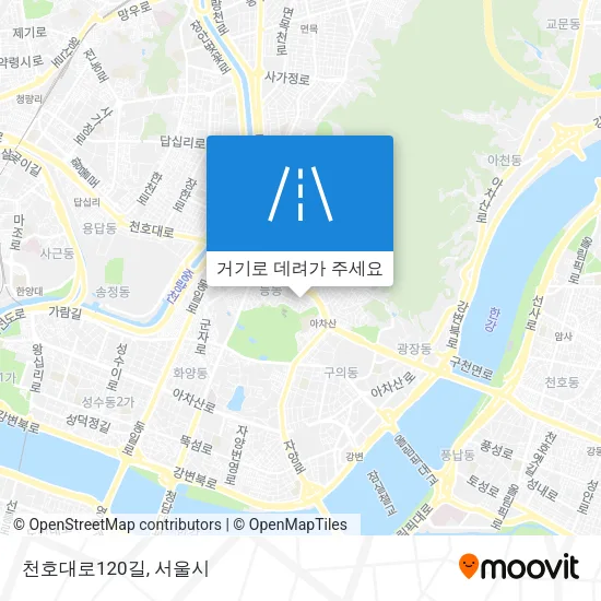 천호대로120길 지도