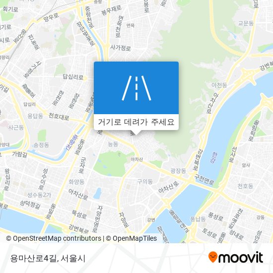 용마산로4길 지도