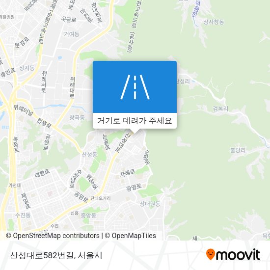 산성대로582번길 지도