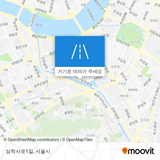 삼학사로1길 지도
