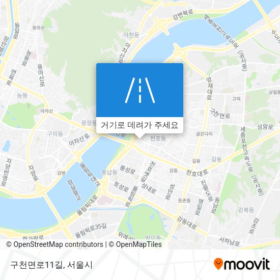 구천면로11길 지도