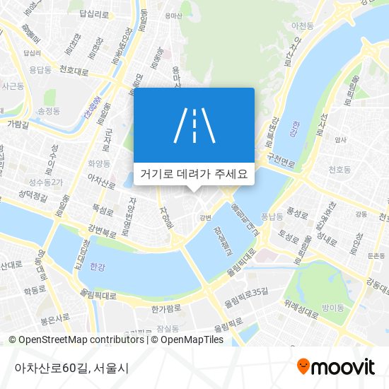 아차산로60길 지도