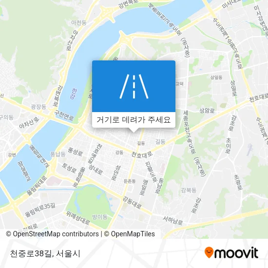 천중로38길 지도