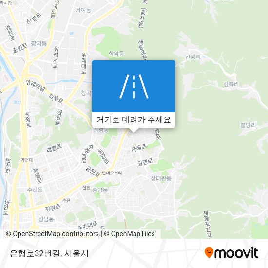 은행로32번길 지도