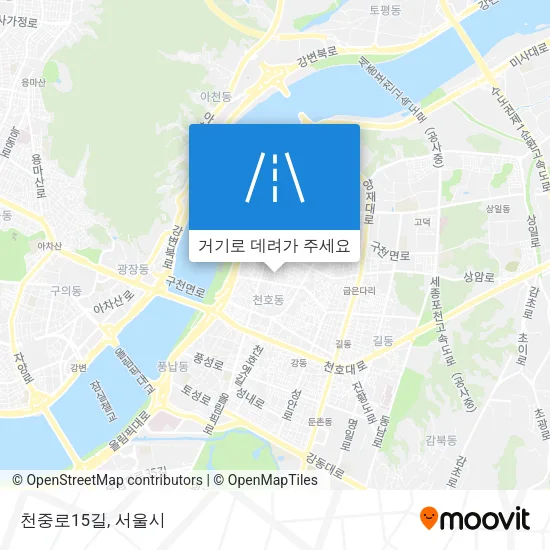 천중로15길 지도