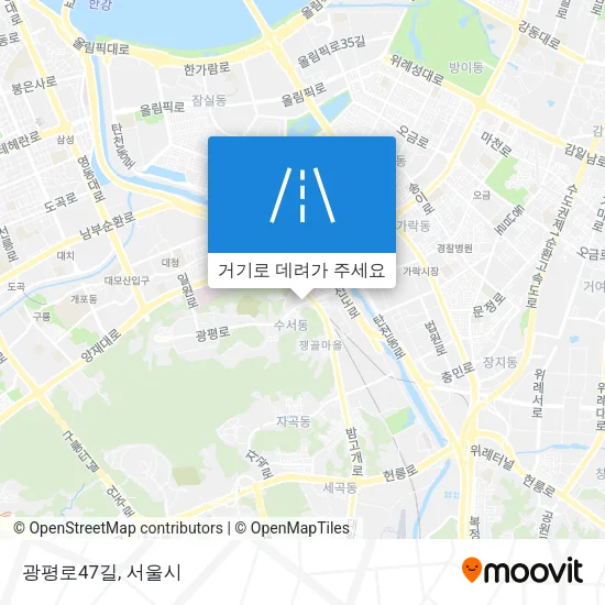 광평로47길 지도
