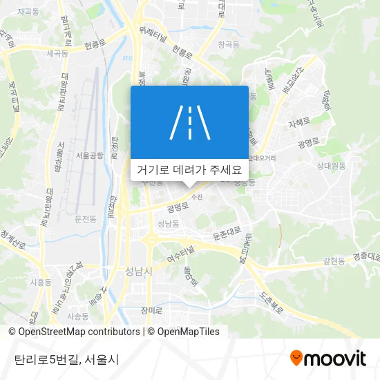 탄리로5번길 지도