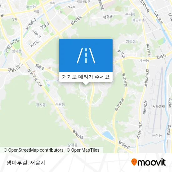 샘마루길 지도