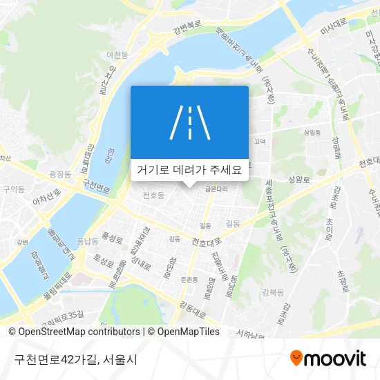 구천면로42가길 지도