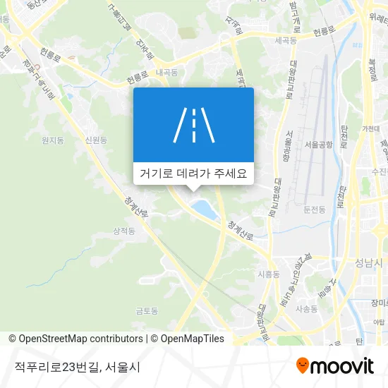 적푸리로23번길 지도
