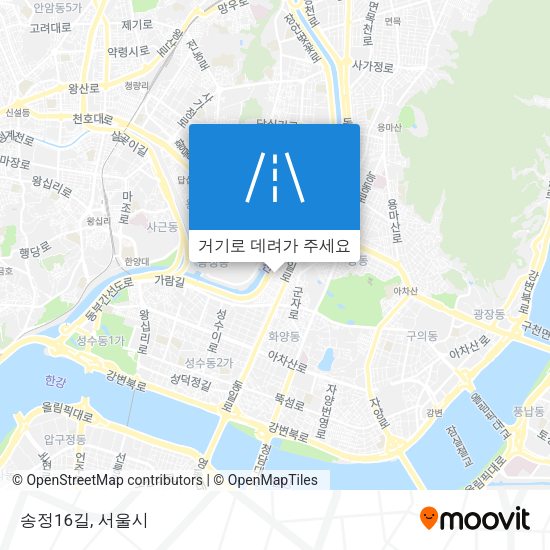 송정16길 지도