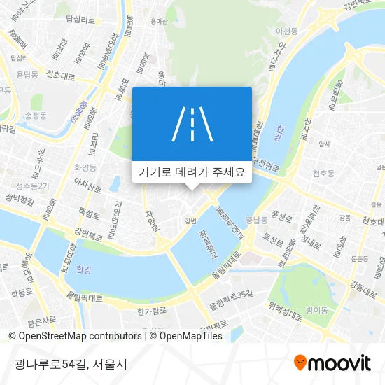 광나루로54길 지도