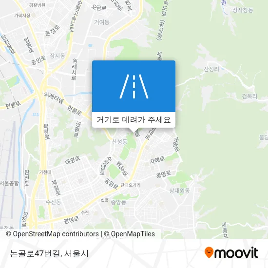 논골로47번길 지도
