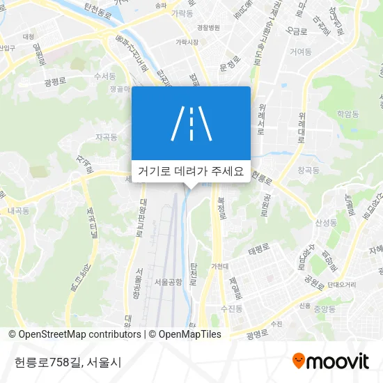 헌릉로758길 지도