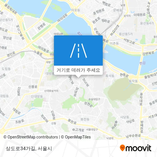 상도로34가길 지도