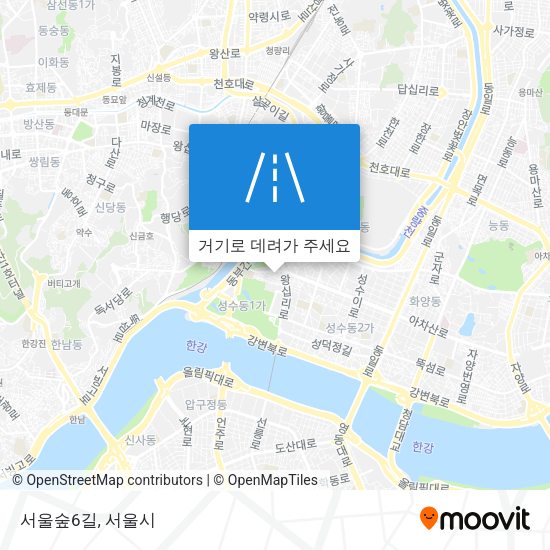 서울숲6길 지도