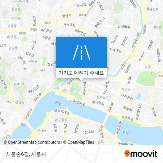 서울숲6길 지도