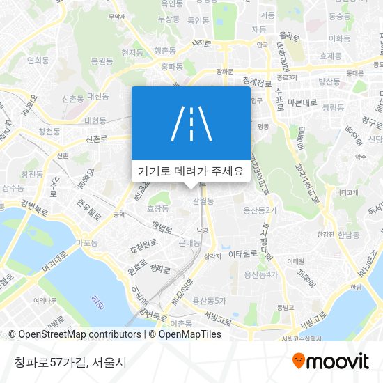 청파로57가길 지도