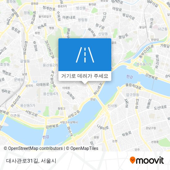대사관로31길 지도
