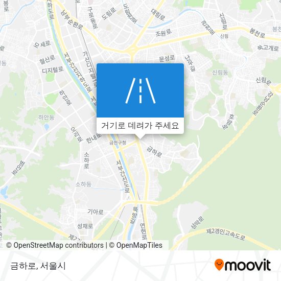 금하로 지도