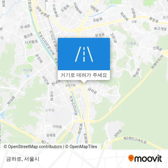 금하로 지도