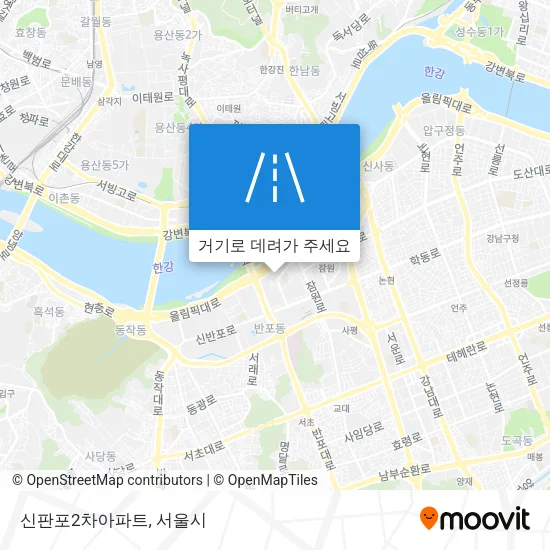 신판포2차아파트 지도
