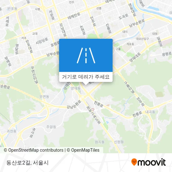 동산로2길 지도