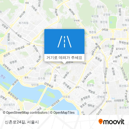 신촌로24길 지도