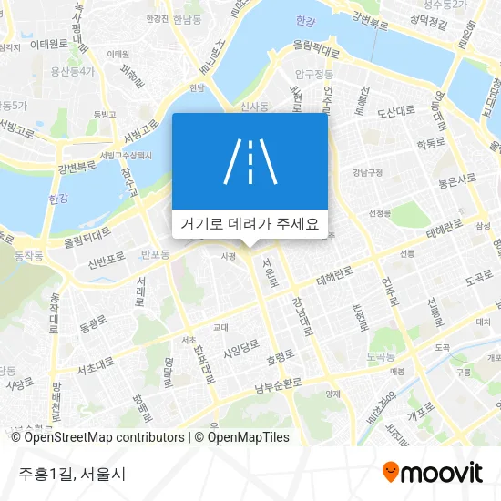 주흥1길 지도