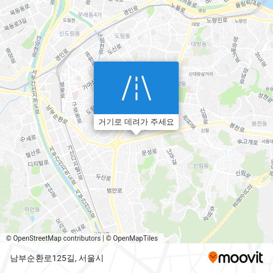 남부순환로125길 지도