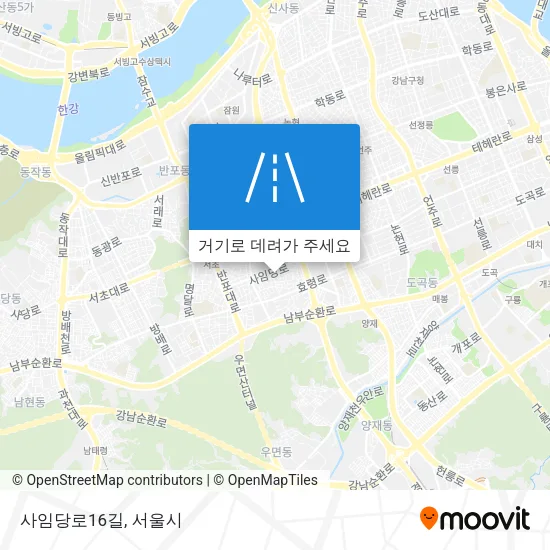 사임당로16길 지도