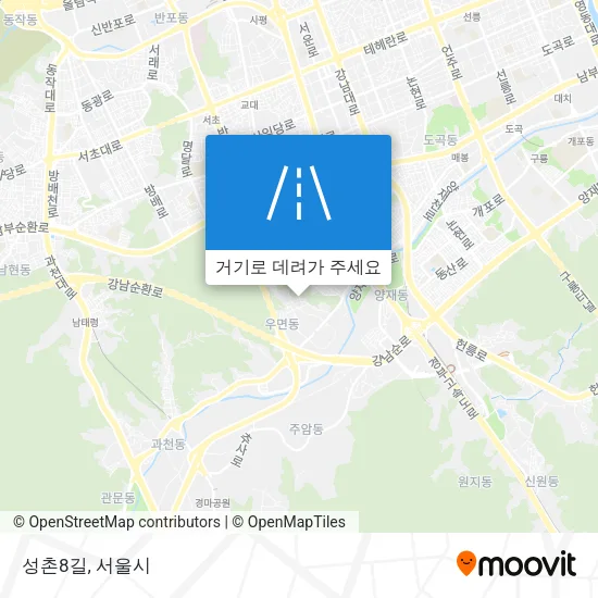 성촌8길 지도