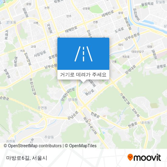 마방로6길 지도