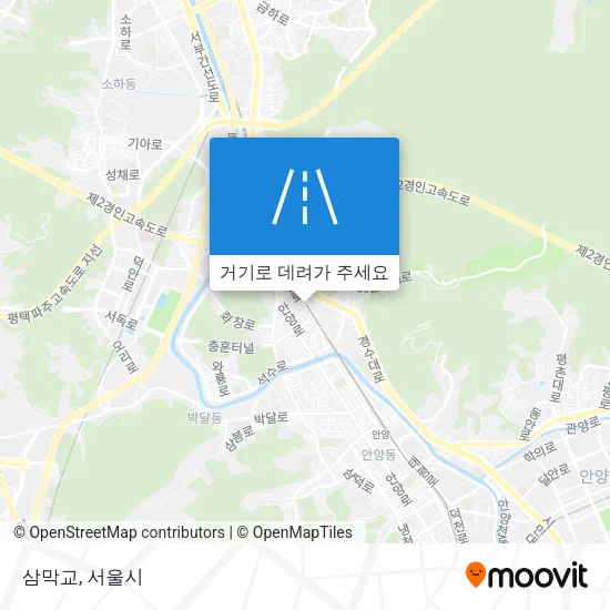 삼막교 지도