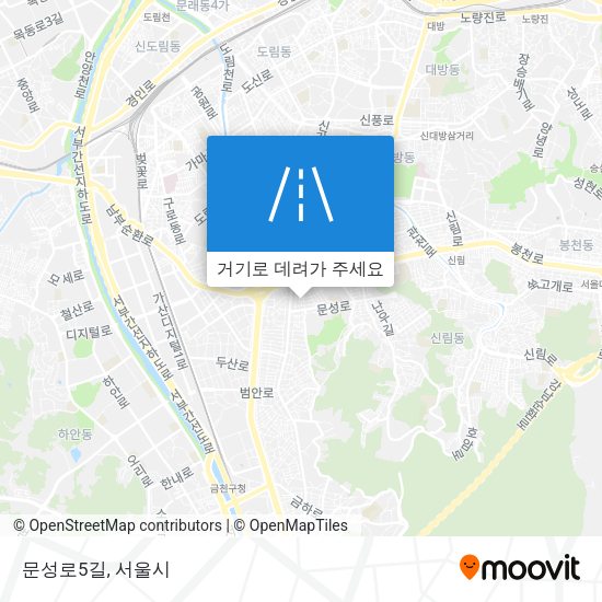 문성로5길 지도