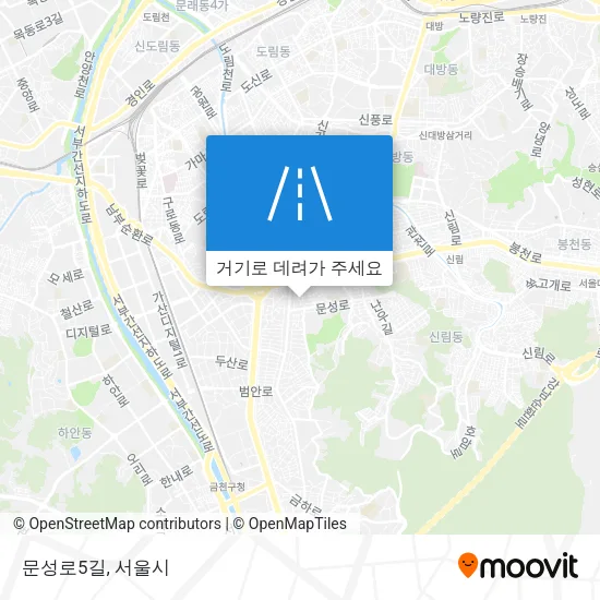 문성로5길 지도