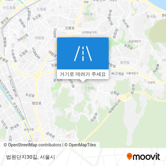 법원단지30길 지도
