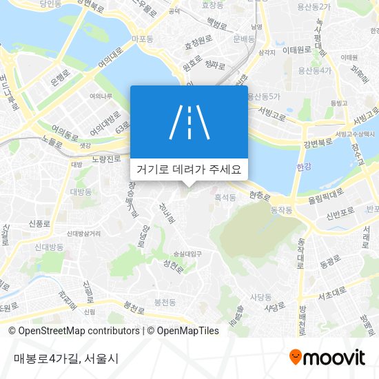 매봉로4가길 지도