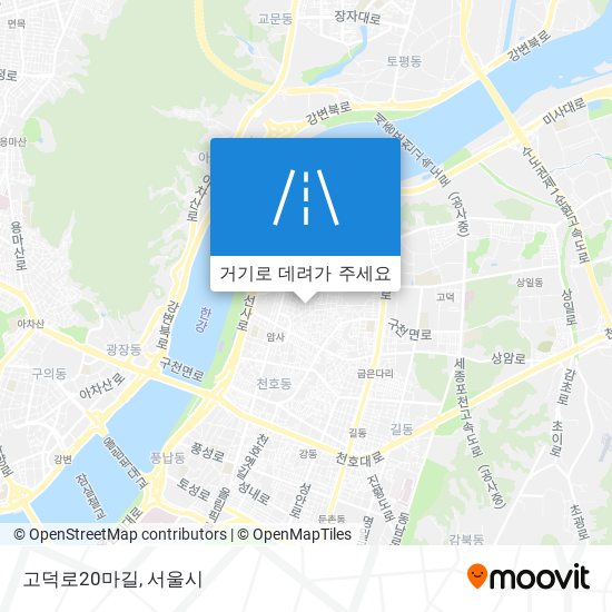 고덕로20마길 지도