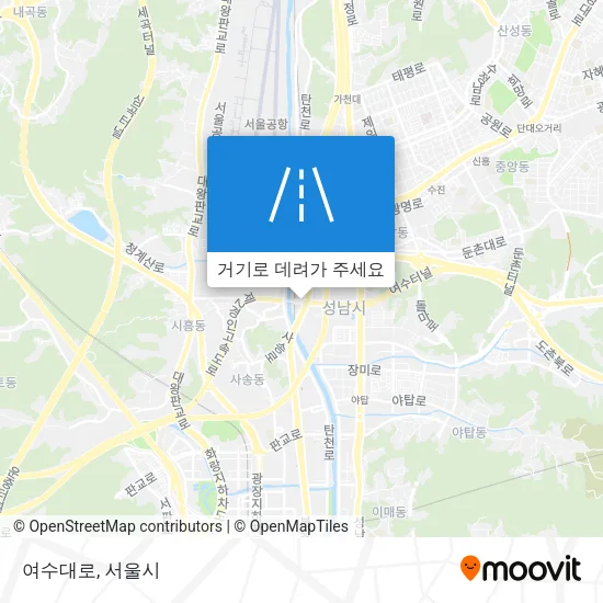 여수대로 지도