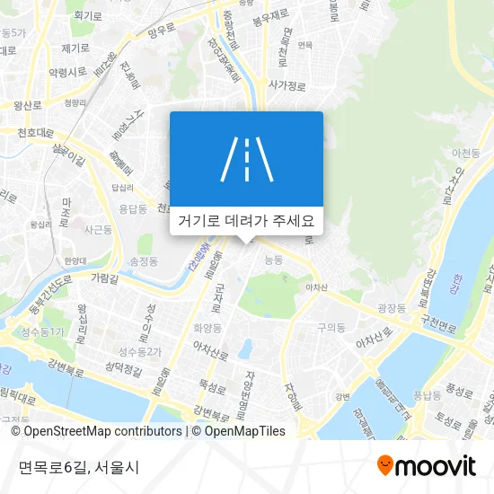 면목로6길 지도