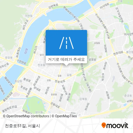 천중로51길 지도