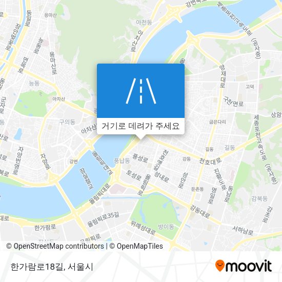 한가람로18길 지도