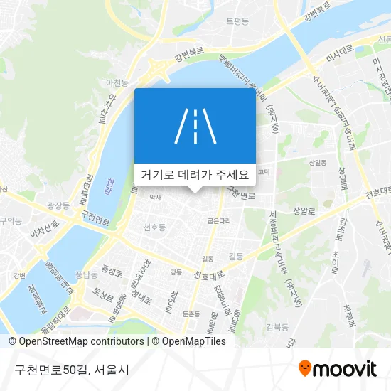구천면로50길 지도