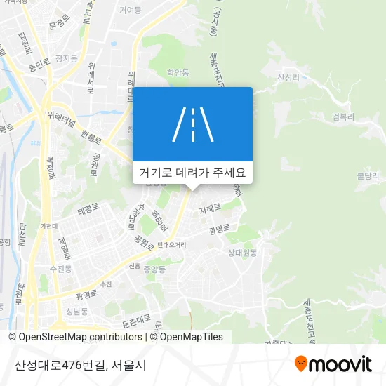 산성대로476번길 지도