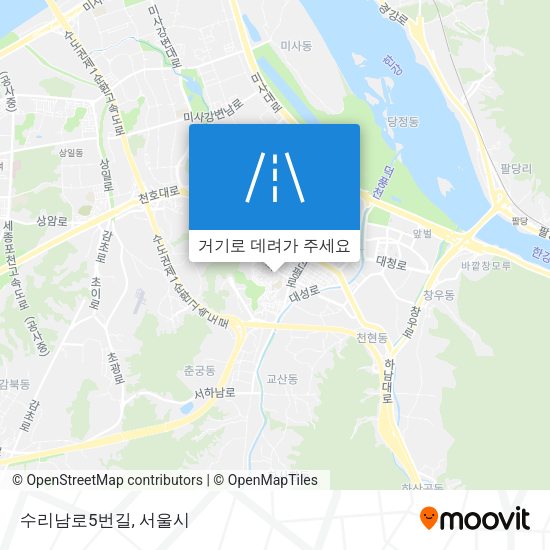 수리남로5번길 지도