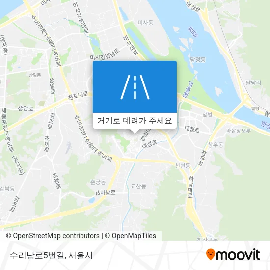 수리남로5번길 지도