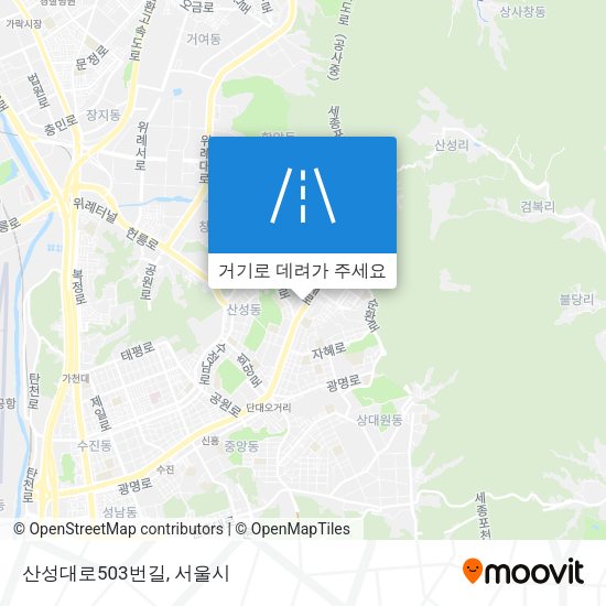 산성대로503번길 지도