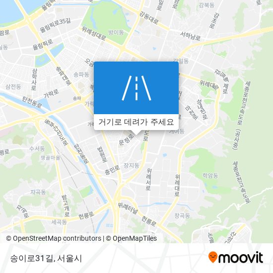 송이로31길 지도